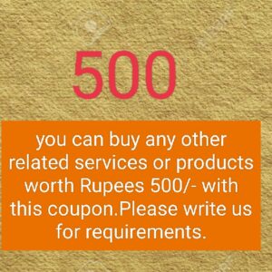 Coupon Rupees 500